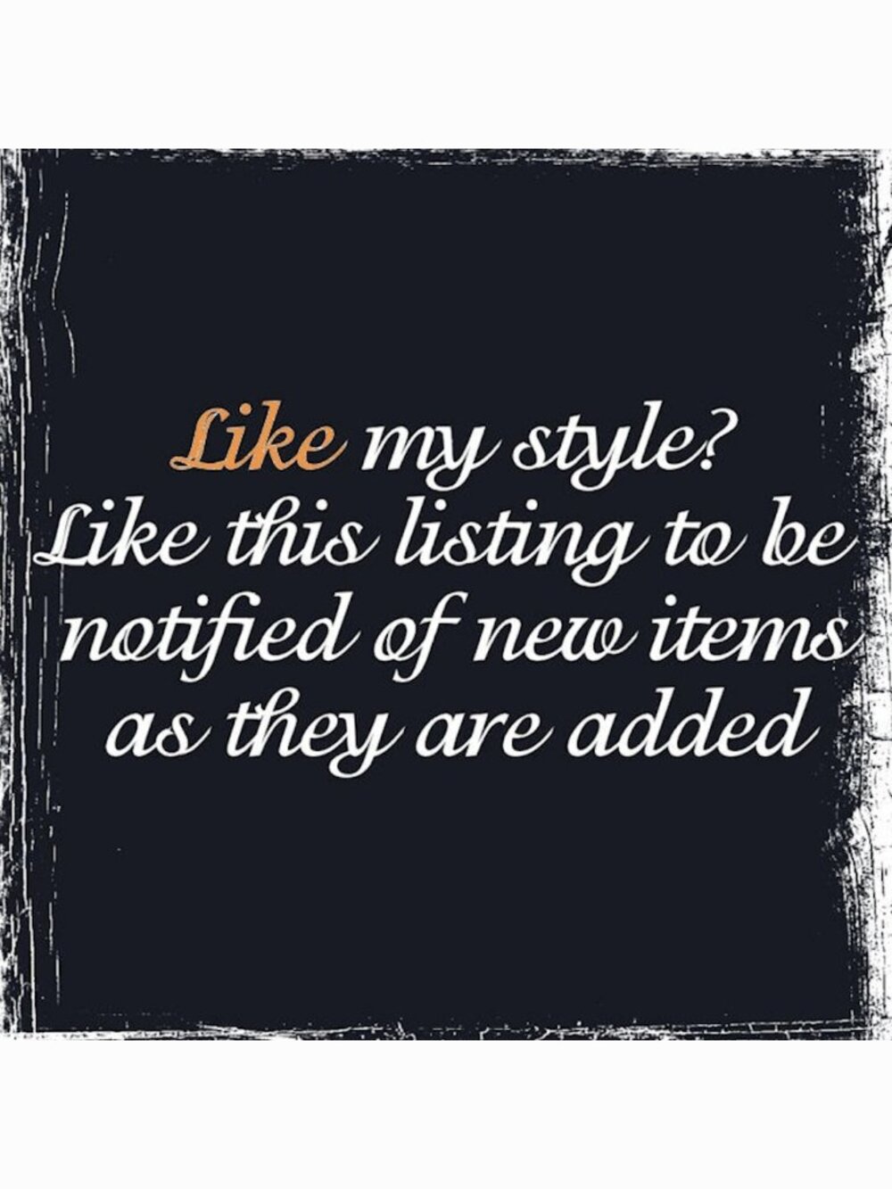 ❤️ this listing to be notified of new items added!